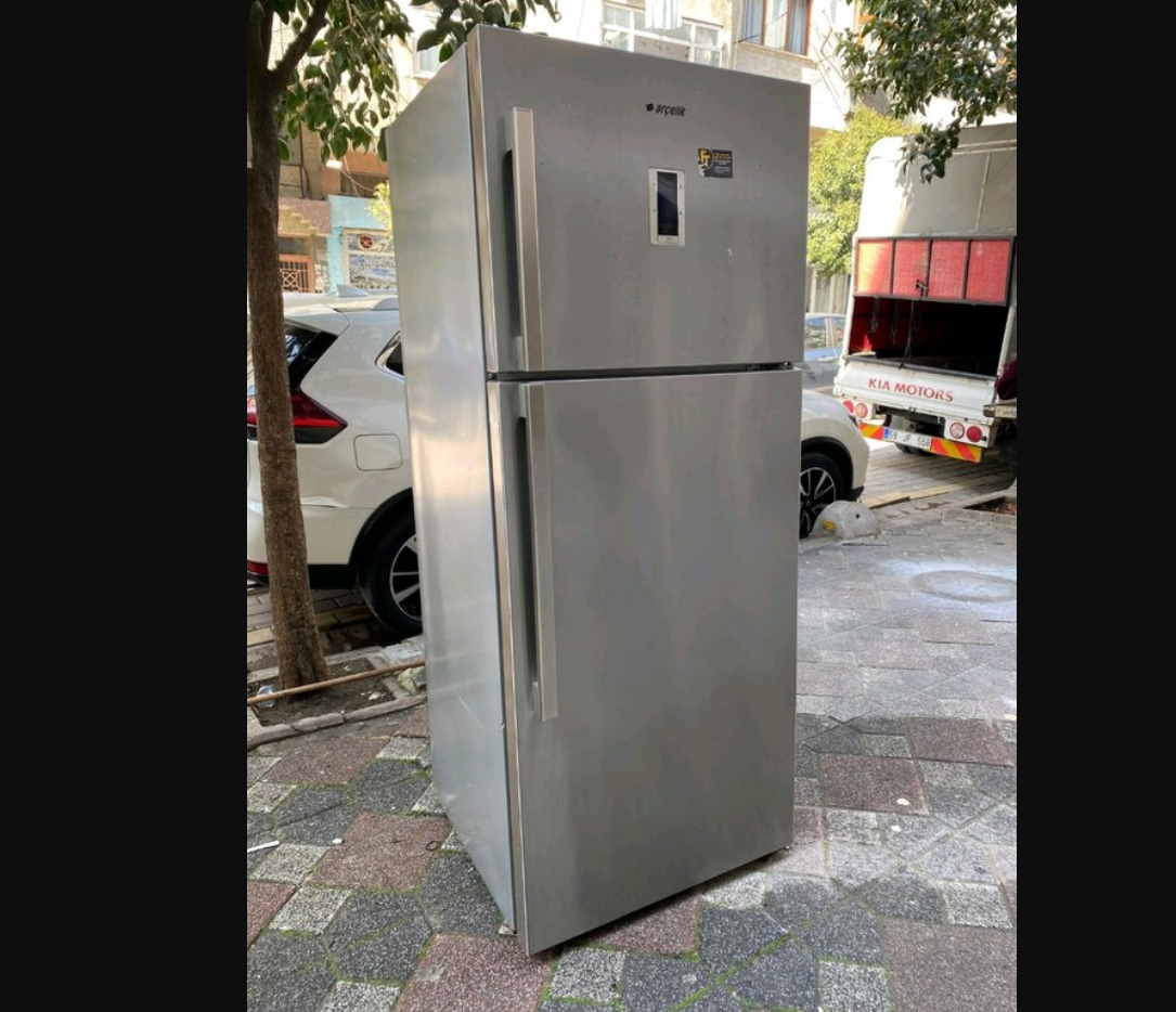 arçelik A+++ enerji dokunmatik buzdolabı inox