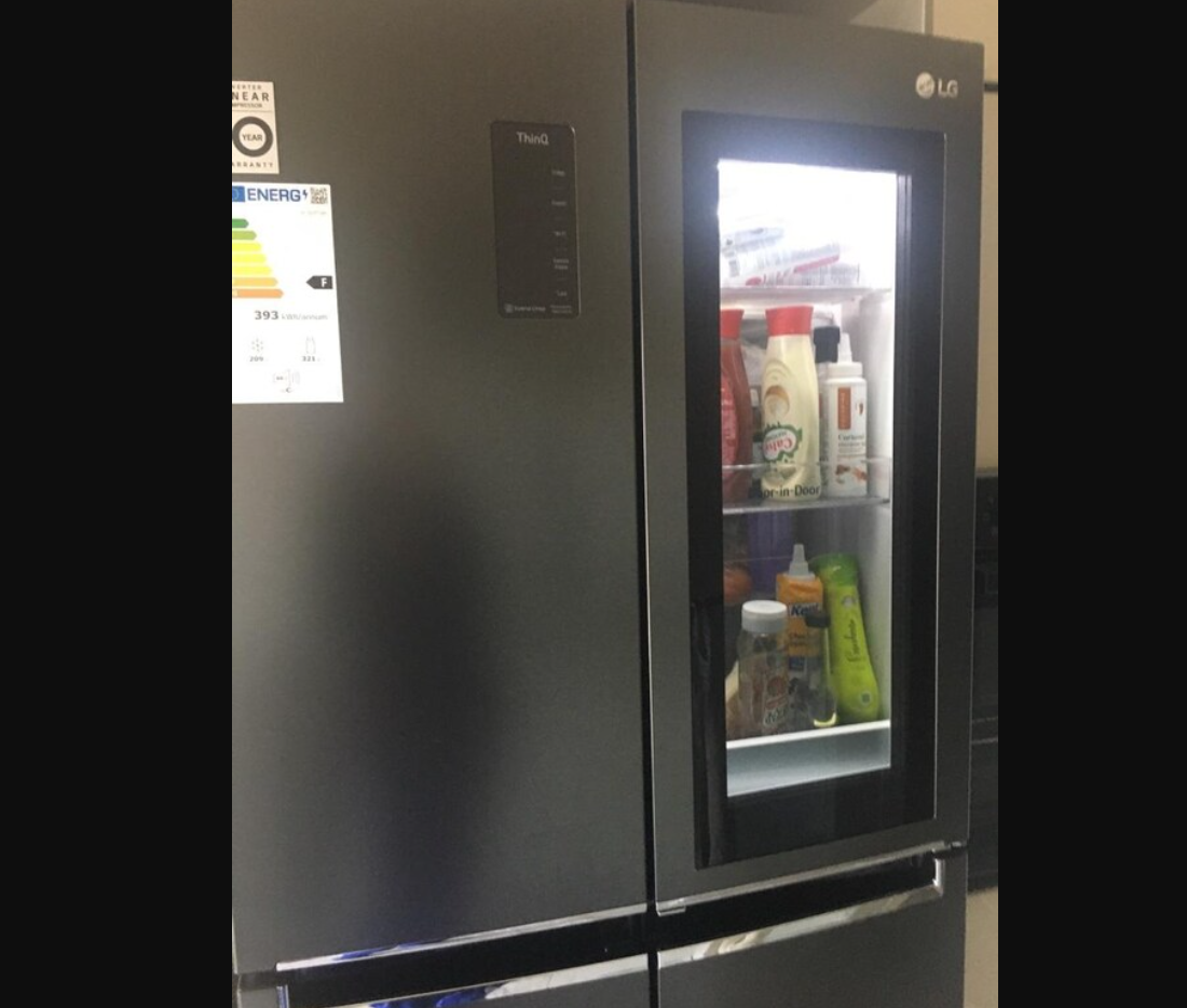 ikinci el 4 kapı LG buzdolabı gardrop tipi