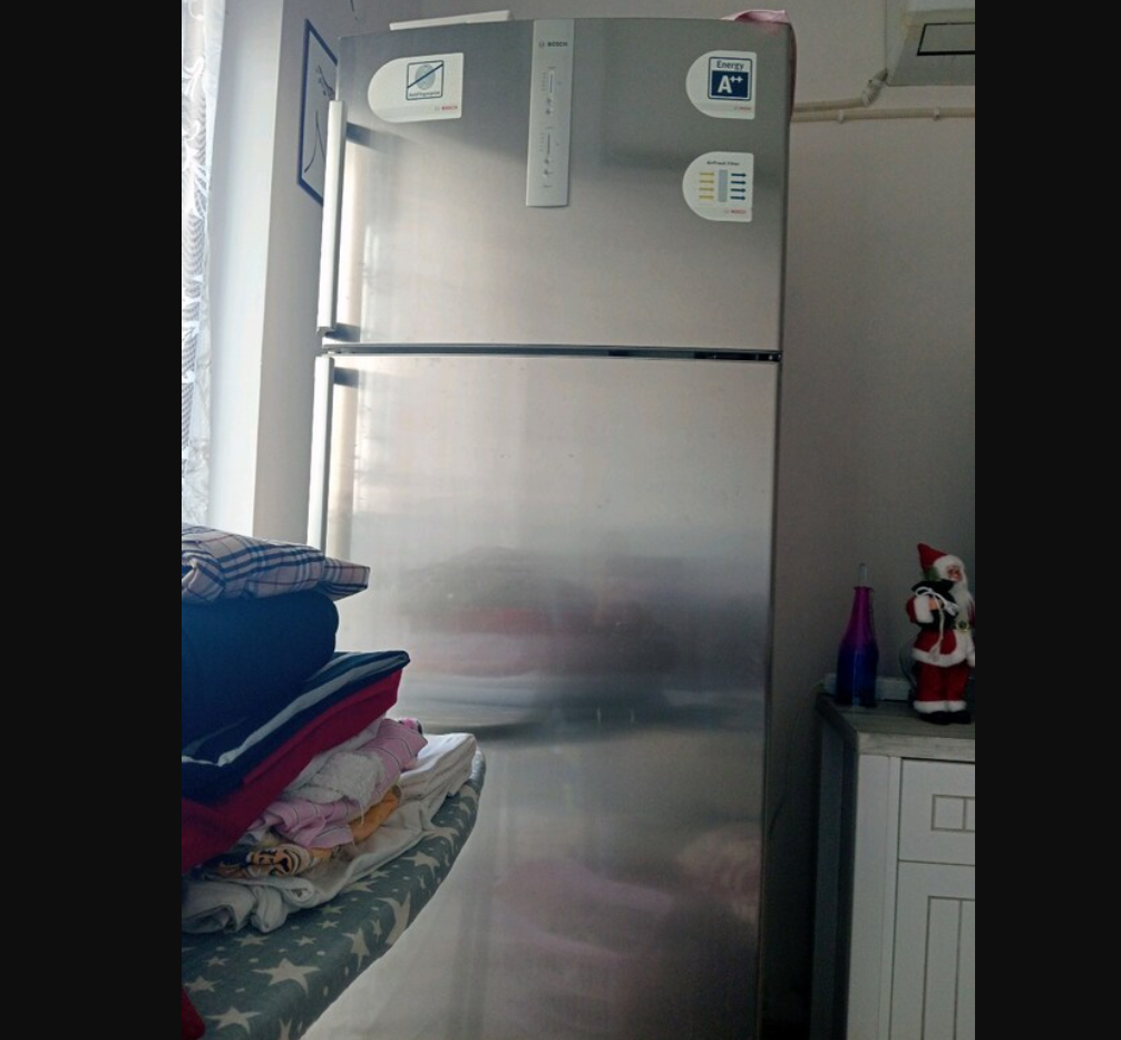 ikinci el gri A+++ bosch buzdolabı