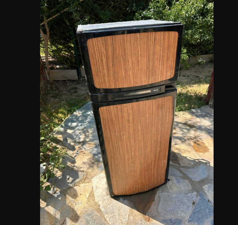 ikinci el iki kapılı karavan buzdolabı