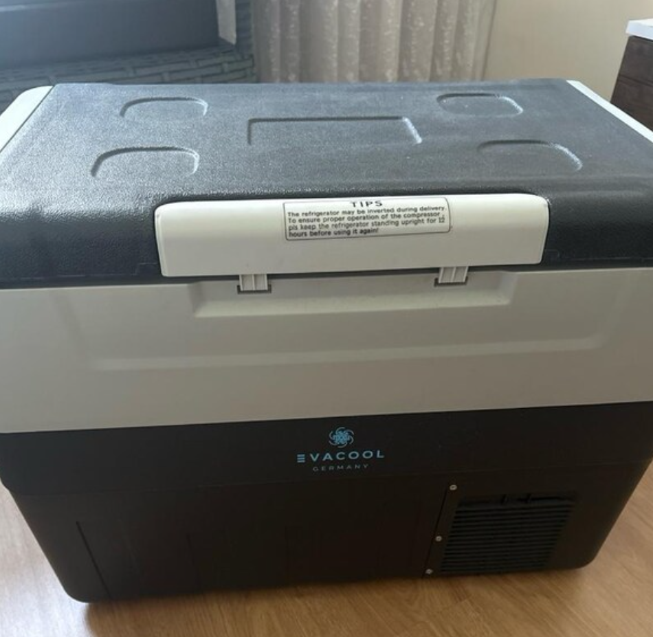 ikinci el tır buzdolabı evacool alman malı 45 litre